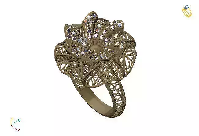 Fusion Ring Group 3DM Model 9