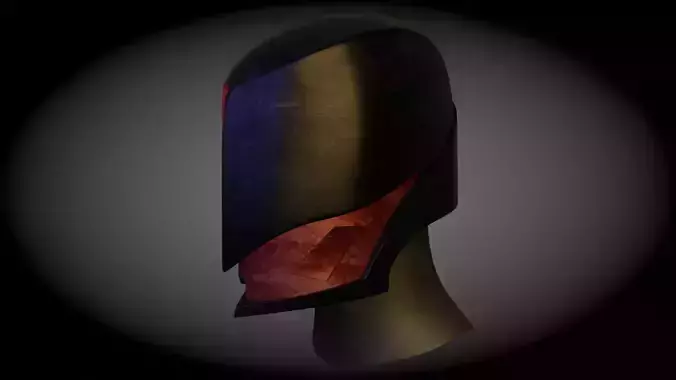 Raven Helmet - Sci-Fi Helmet