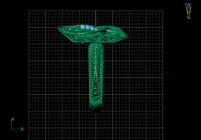 Fusion Ring Group 3DM Model 86 3D print model_3