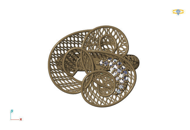 Fusion Ring Group 3DM Model 86 3D print model_1