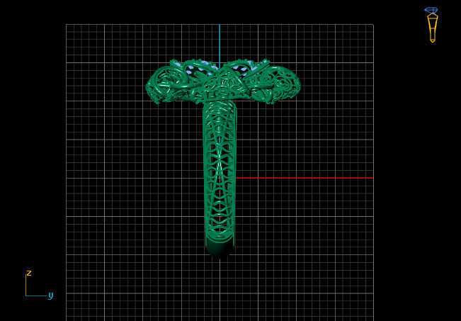 Fusion Ring Group 3DM Model 83 3D print model_3