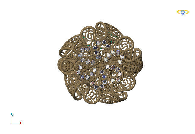 Fusion Ring Group 3DM Model 83 3D print model_1