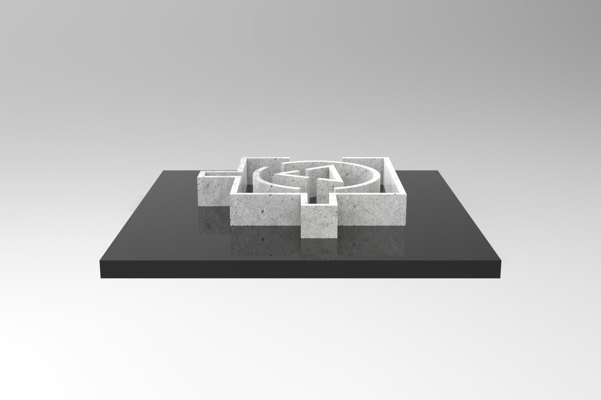 ARCHIPLAN 01 Low-poly 3D model_2