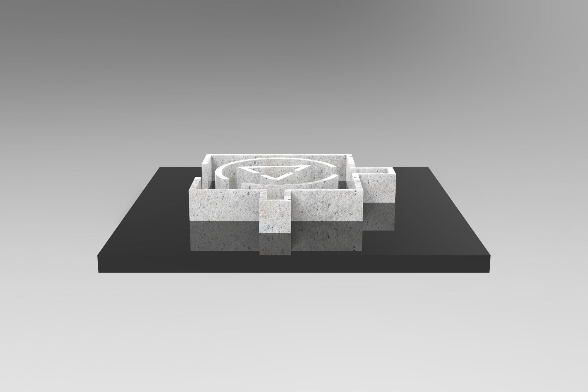 ARCHIPLAN 01 Low-poly 3D model_3