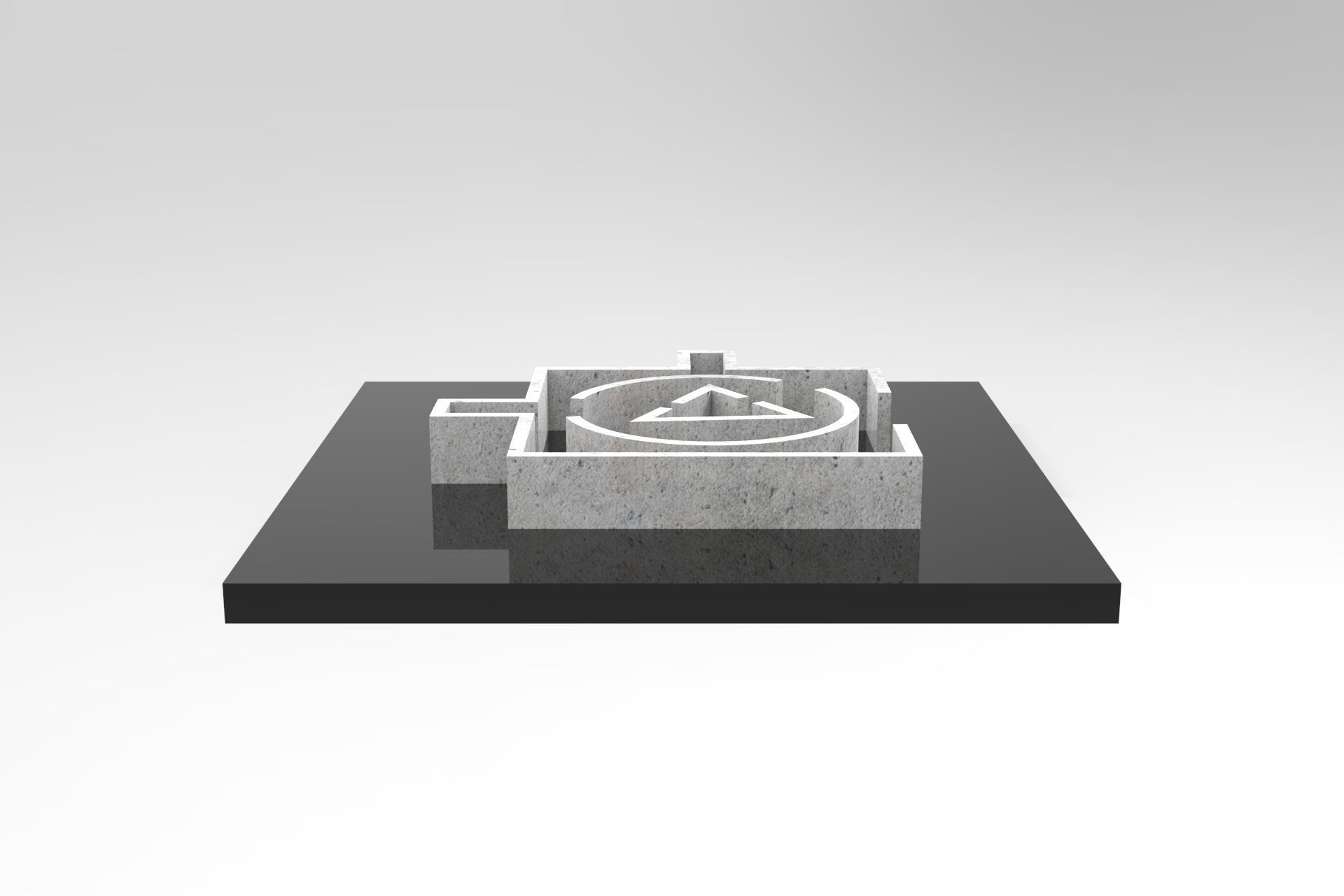 ARCHIPLAN 01 Low-poly 3D model_1