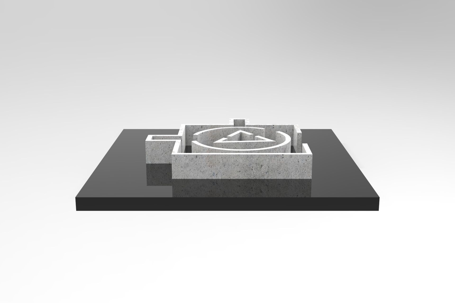 ARCHIPLAN 01 Low-poly 3D model_5