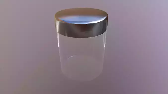 Glass jar