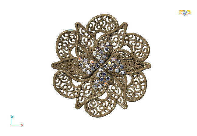 Fusion Ring Group 3DM Model 76 3D print model_1