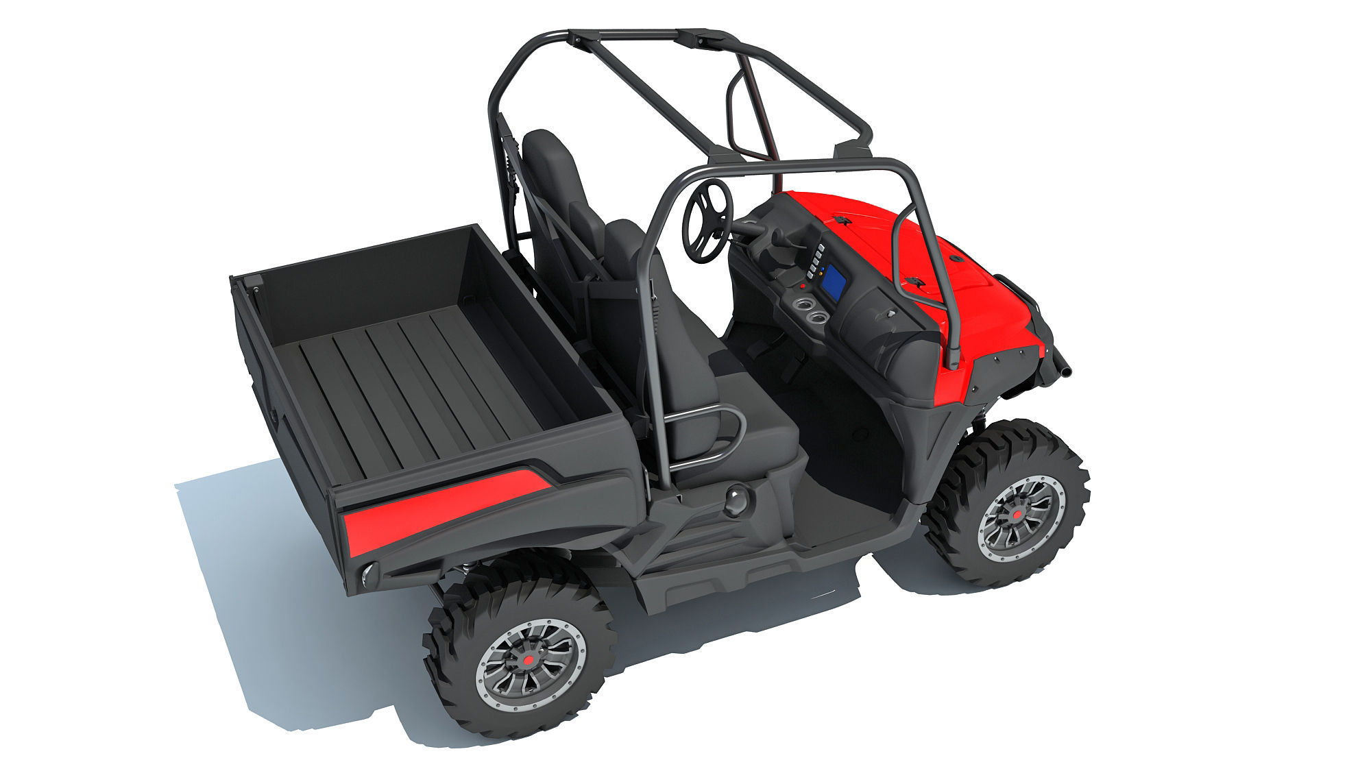 UTV Utility Vehicle 3D model_5