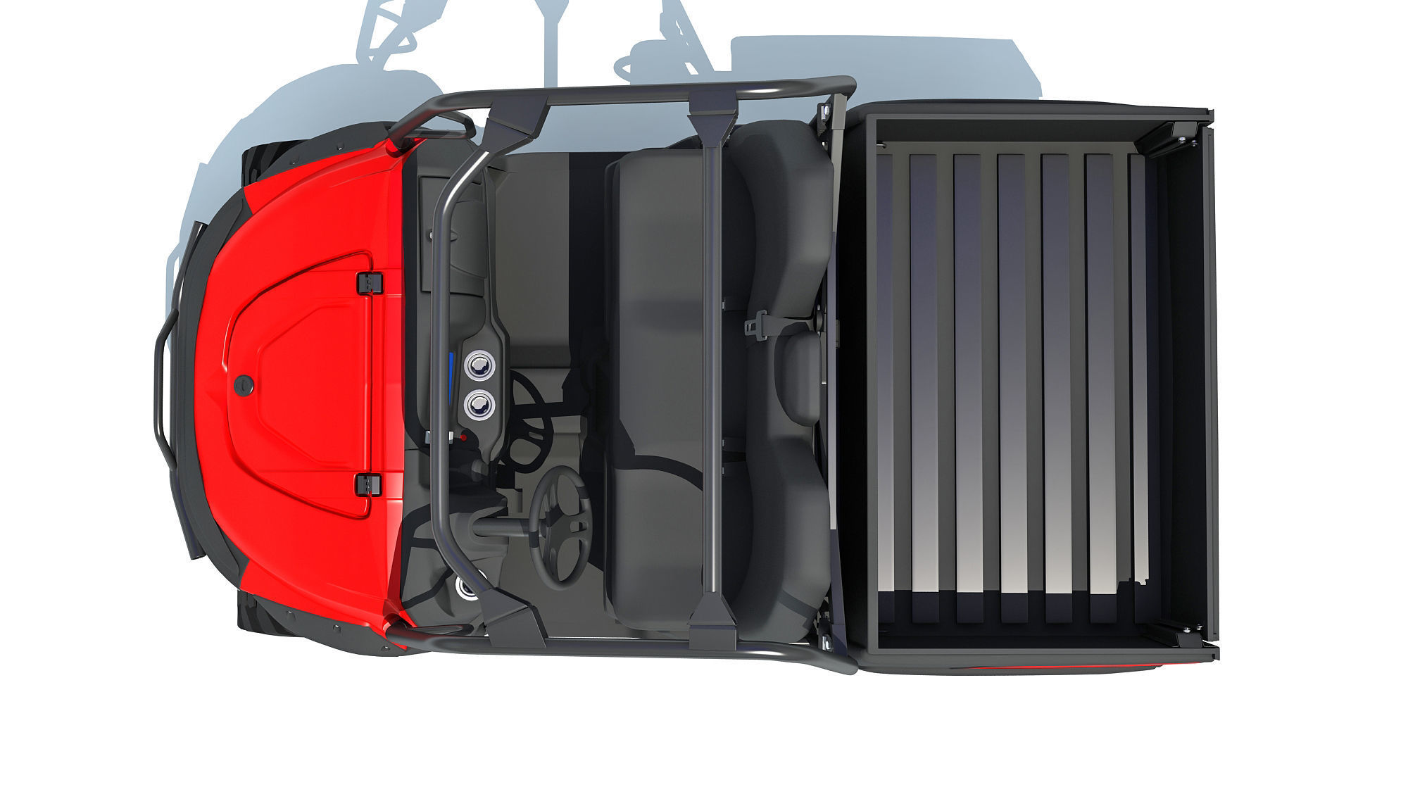 UTV Utility Vehicle 3D model_9