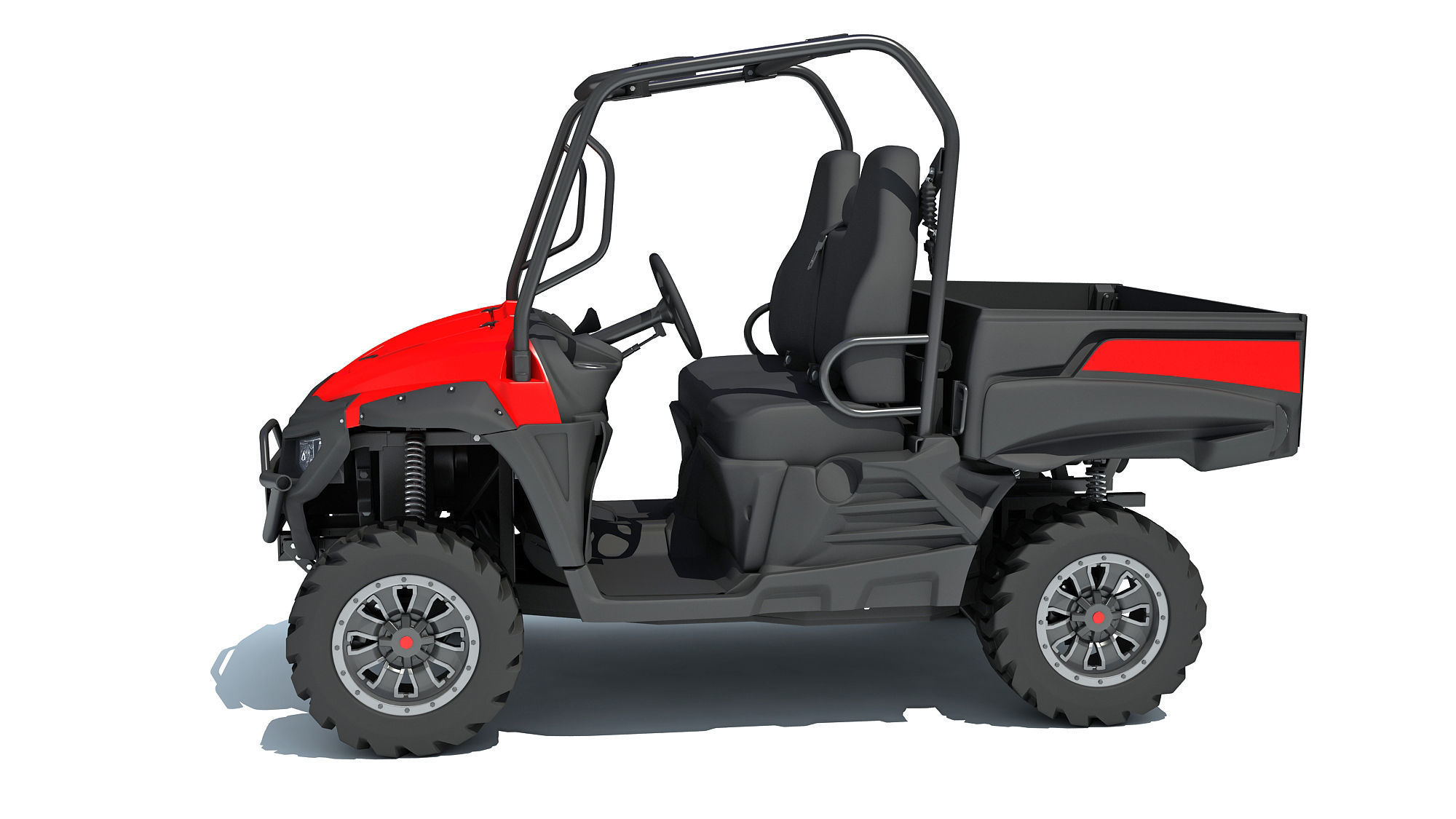 UTV Utility Vehicle 3D model_1