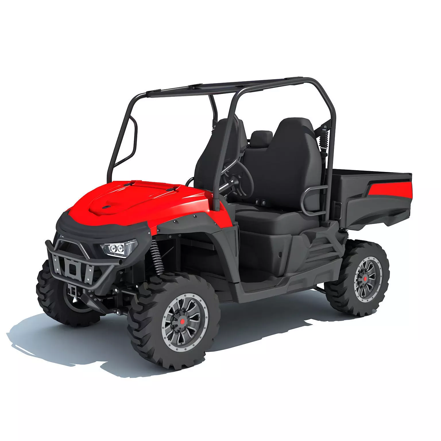 UTV Utility Vehicle 3D model_0