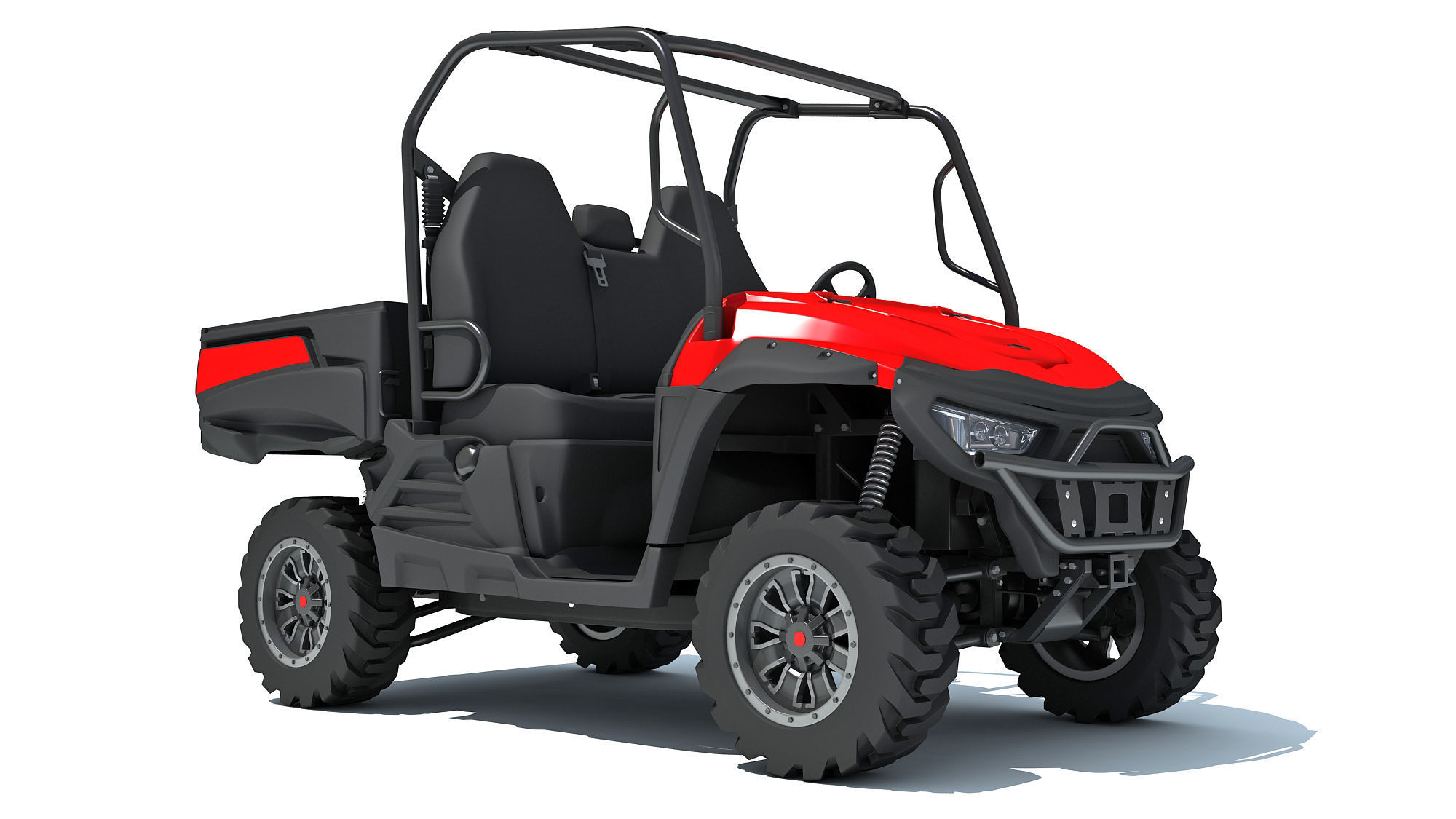 UTV Utility Vehicle 3D model_10