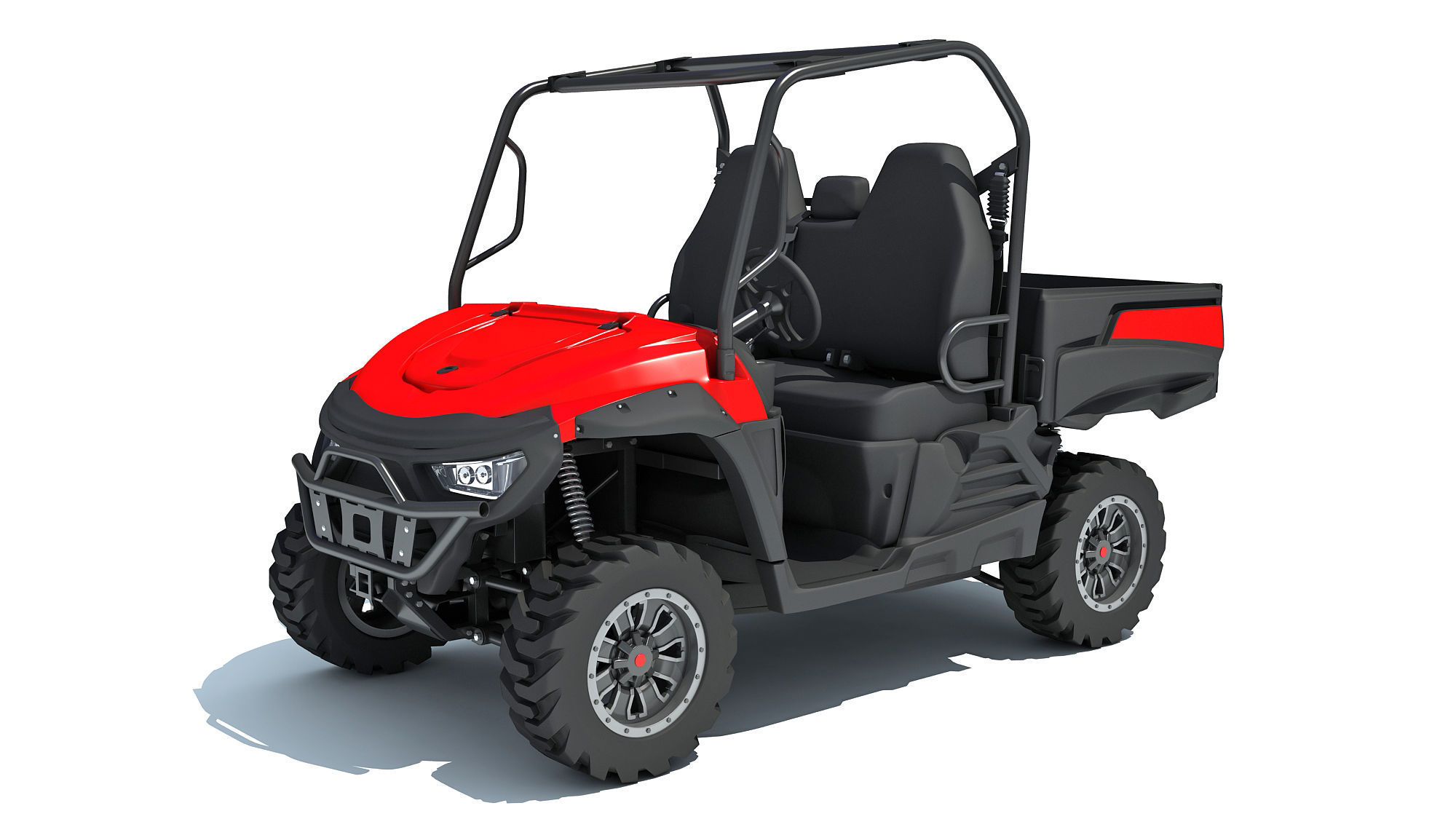 UTV Utility Vehicle 3D model_8