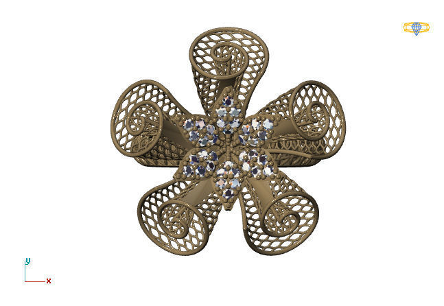 Fusion Ring Group 3DM Model 72 3D print model_1