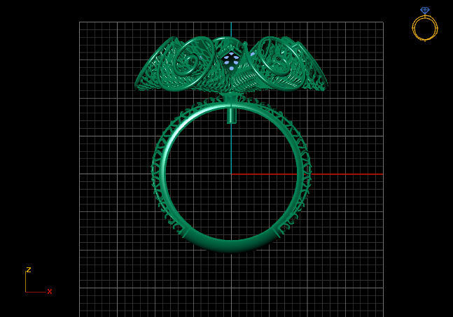 Fusion Ring Group 3DM Model 72 3D print model_2