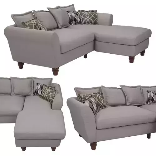 Cordula Modular Grey Sofa