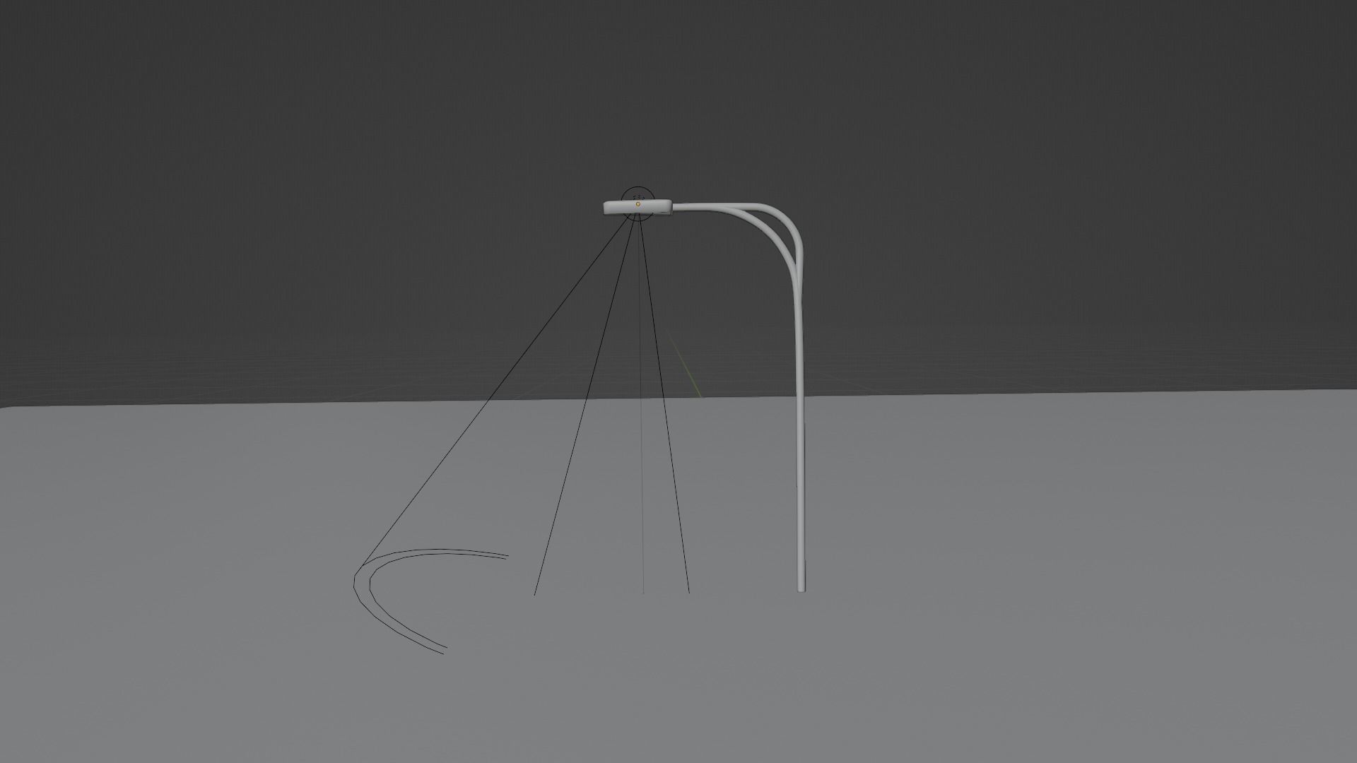 Street light pole Free 3D model_4