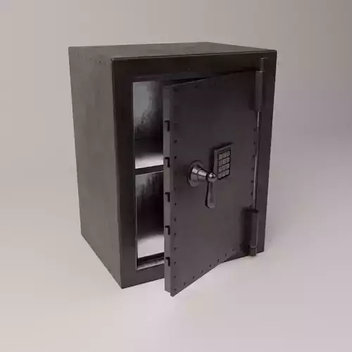 Safe 2 - Model 3D metal