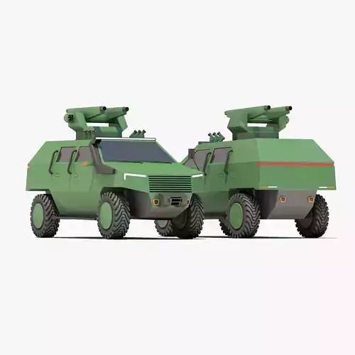 Lizard 4x4 Tactical Concept SHORAD