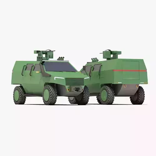 Lizard 4x4 Tactical Concept APC