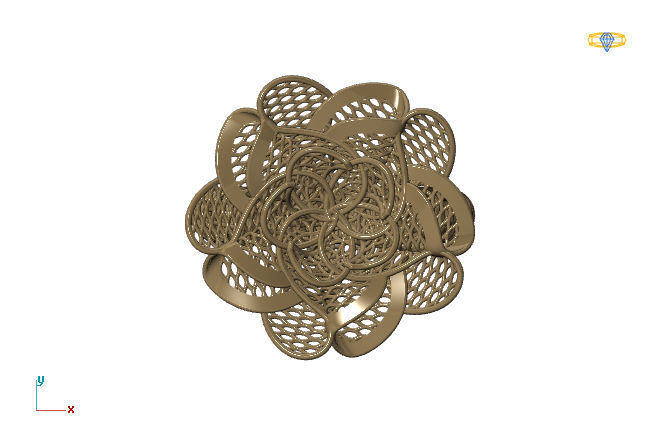 Fusion Ring Group 3DM Model 63 3D print model_1