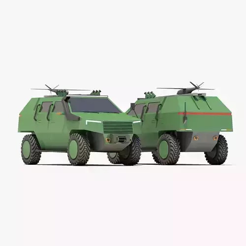 Lizard 4x4 Tactical Concept Reconnaissance UAV