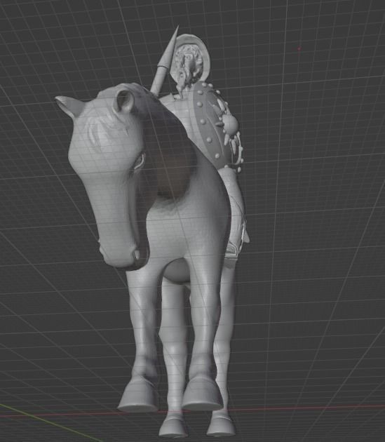Don Quixote 3D print model_9