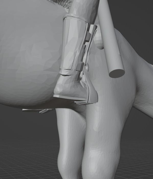 Don Quixote 3D print model_22