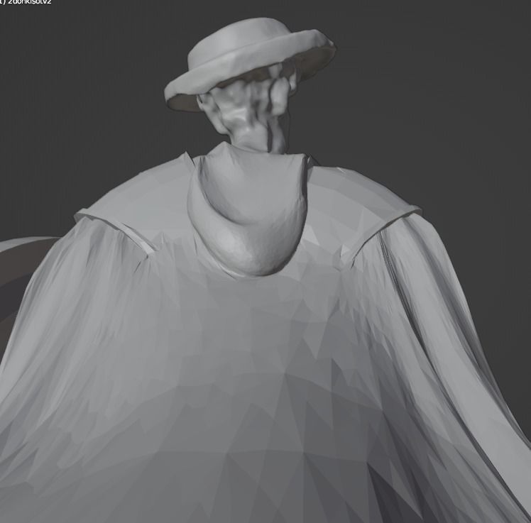 Don Quixote 3D print model_25