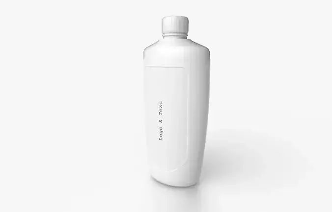 Bottle M13 Low-poly 3D model