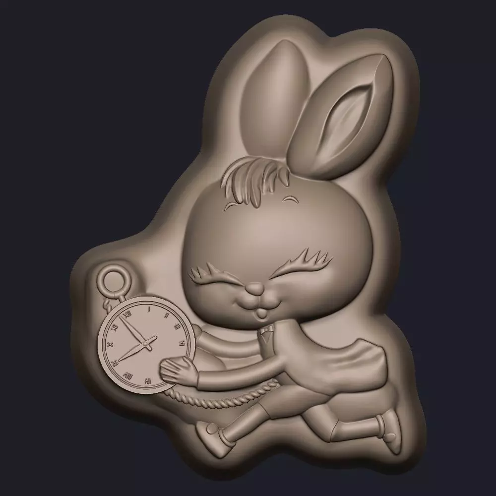 Bunny 3D PRINTING MOLDS 3D print model_0