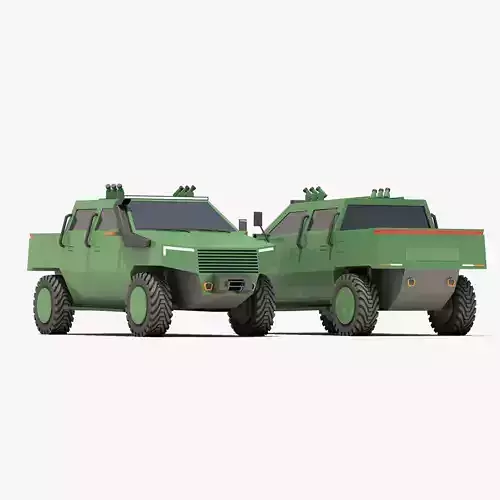Lizard 4x4 Tactical Concept Pickup