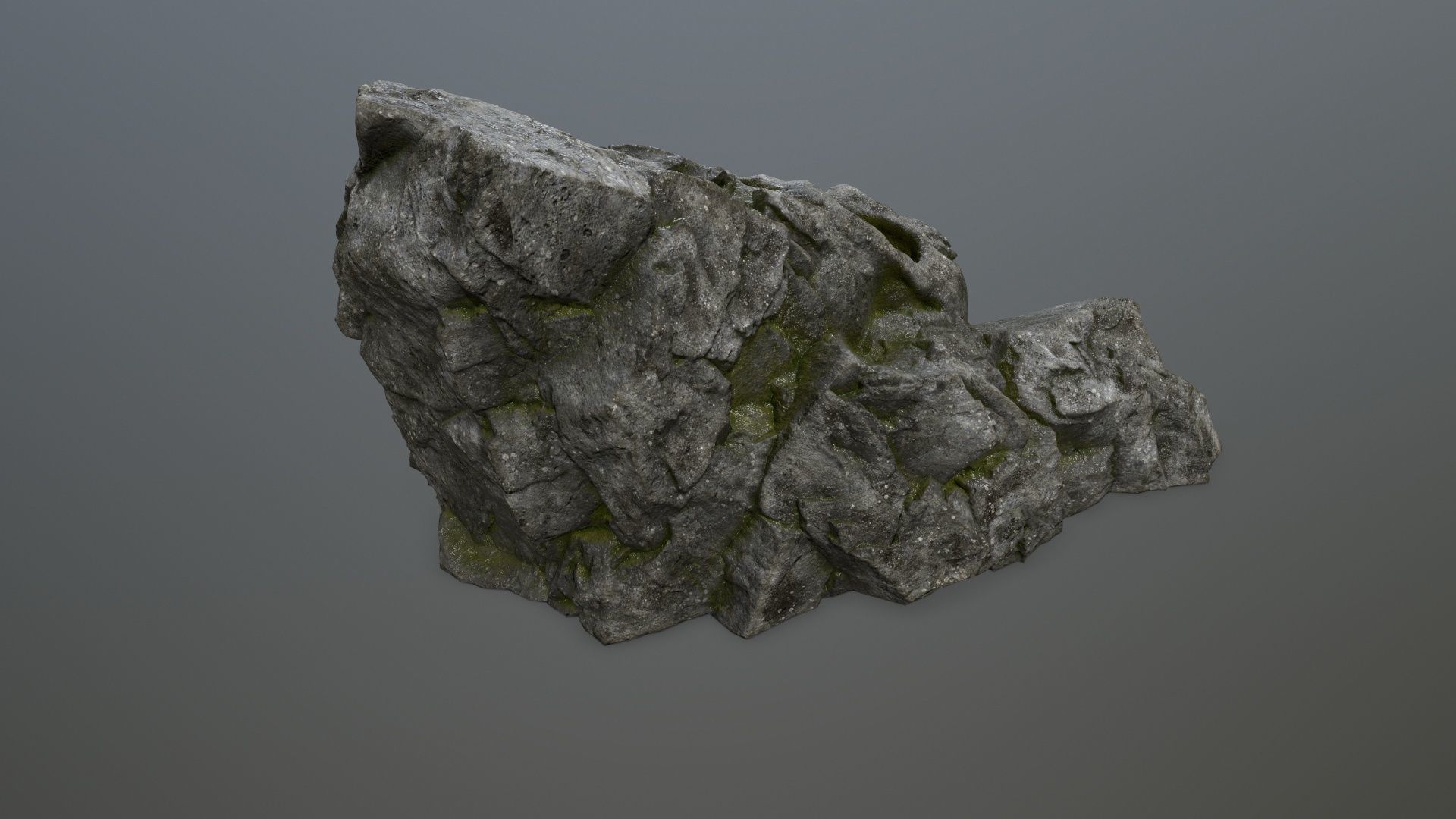 Skull Cave Low-poly 3D model_4