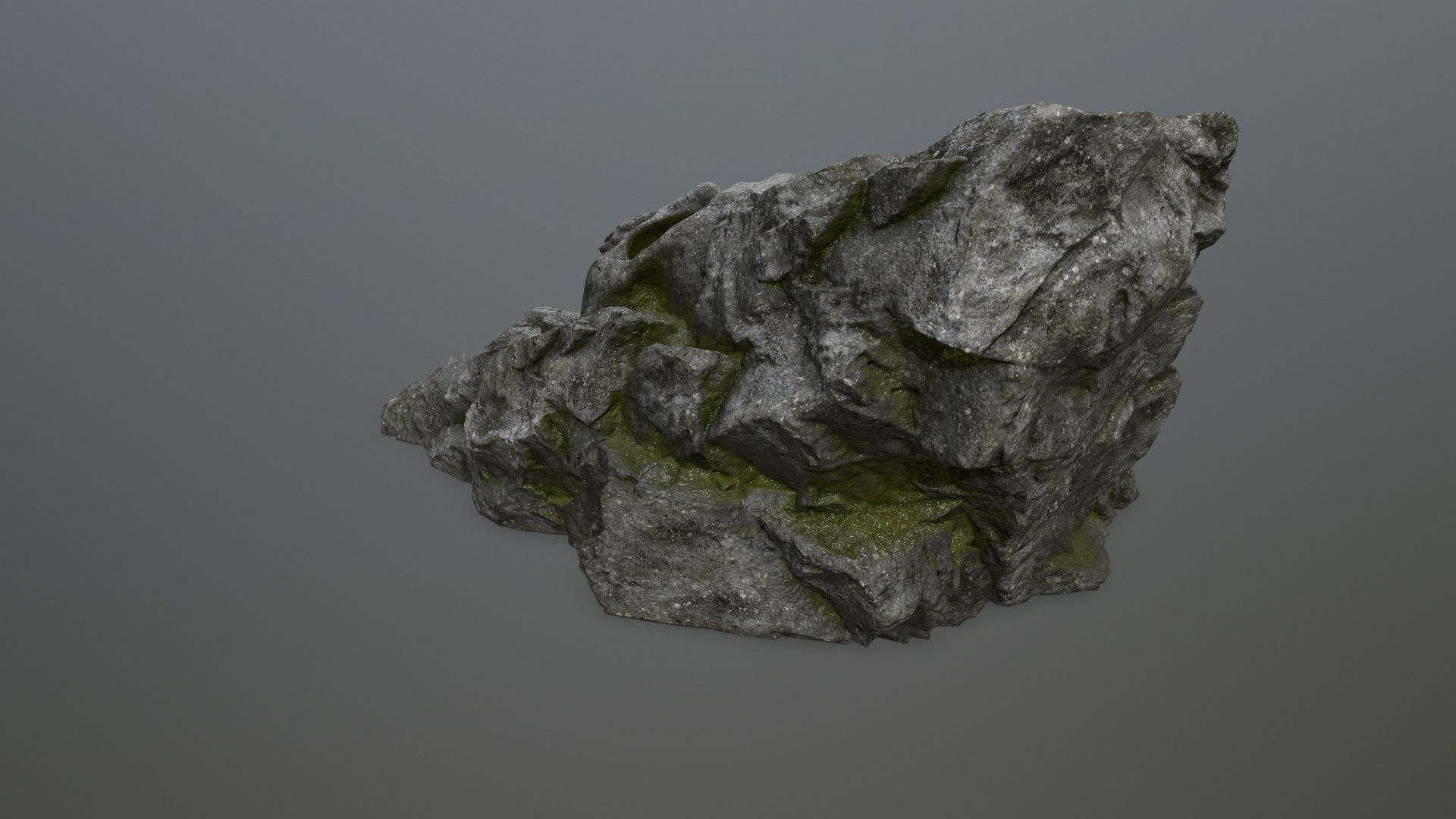 Skull Cave Low-poly 3D model_6