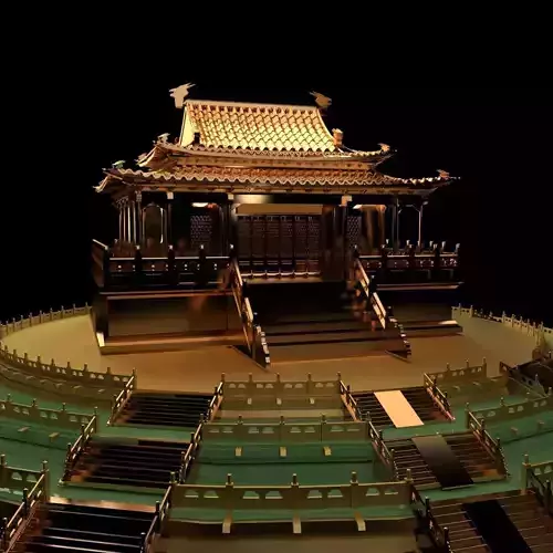 Chinese ancient  house  