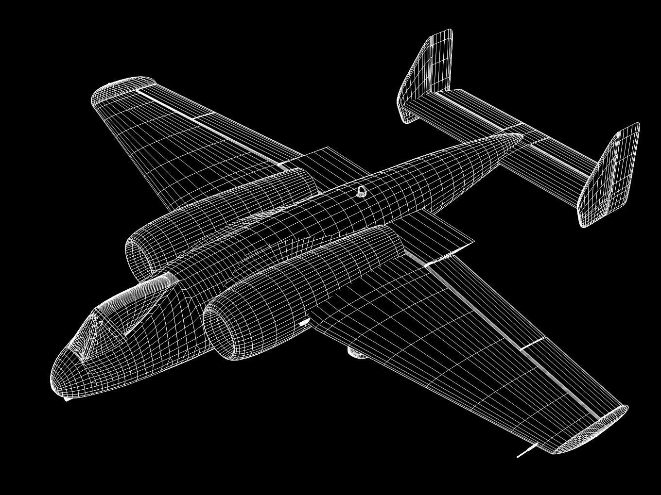 Junkers Ground Attack 3D model_9