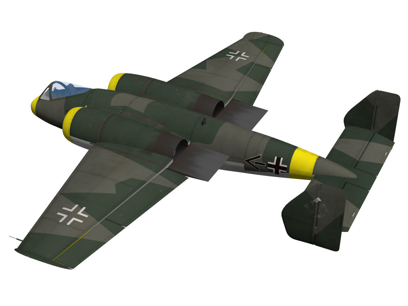 Junkers Ground Attack 3D model_2