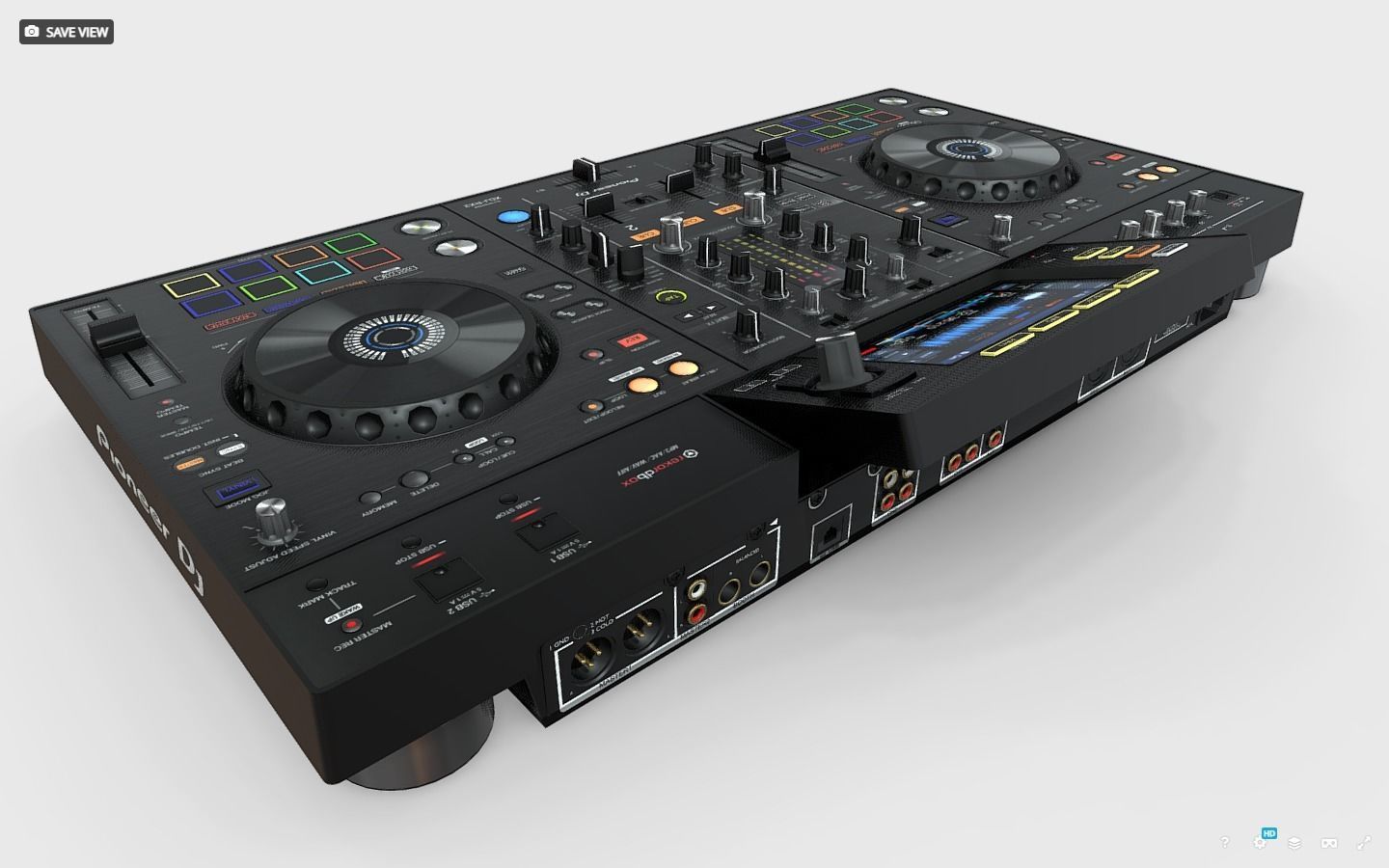 PIONEER XDJ-RX2 3D model_2