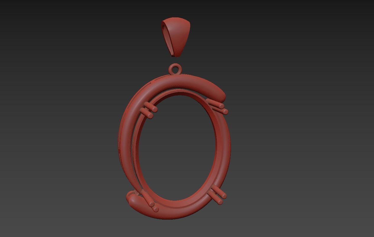 Pendant P 005 Free 3D print model_5