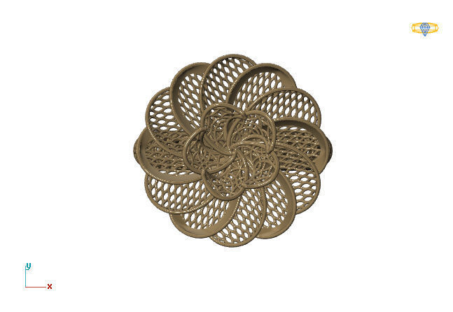 Fusion Ring Group 3DM Model 55 3D print model_1