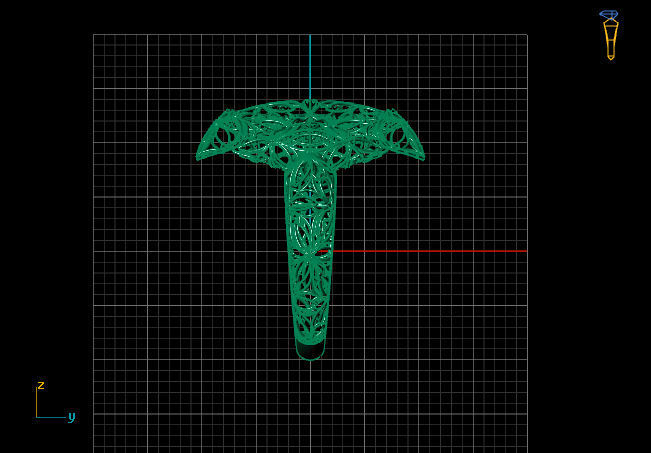 Fusion Ring Group 3DM Model 54 3D print model_3