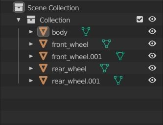 Retro Caravan Low Poly Low-poly 3D model_16