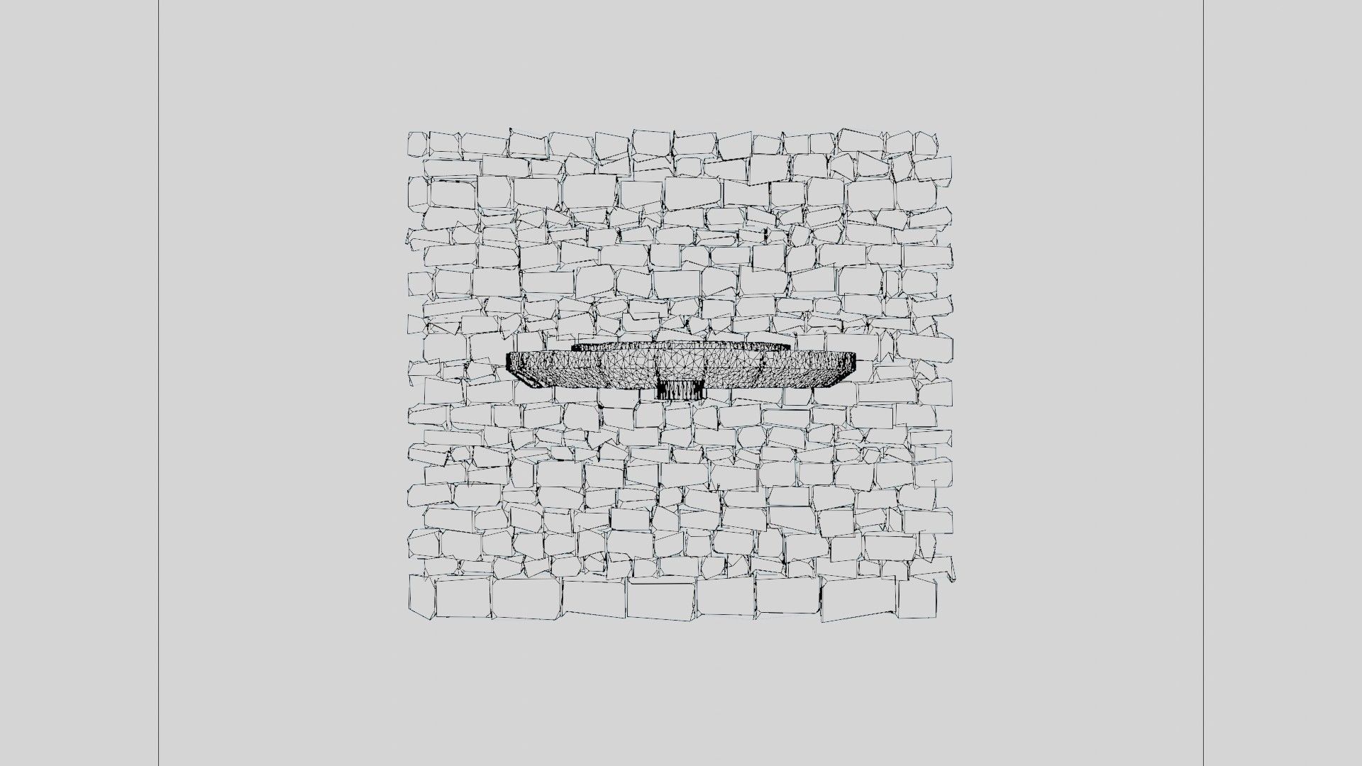 Dead cells door Low-poly 3D model_24