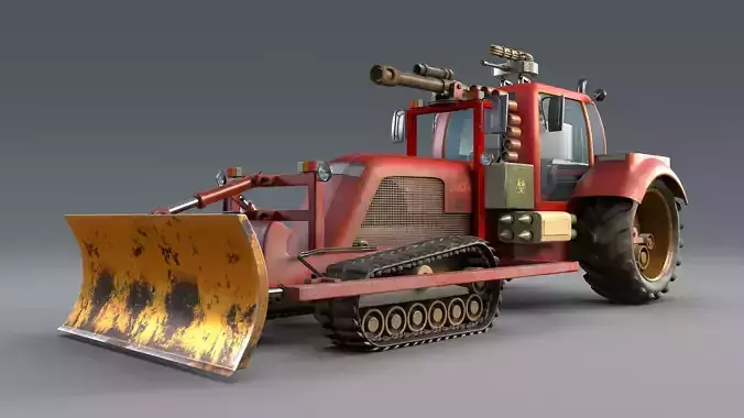 MIssile Tractor 3D model