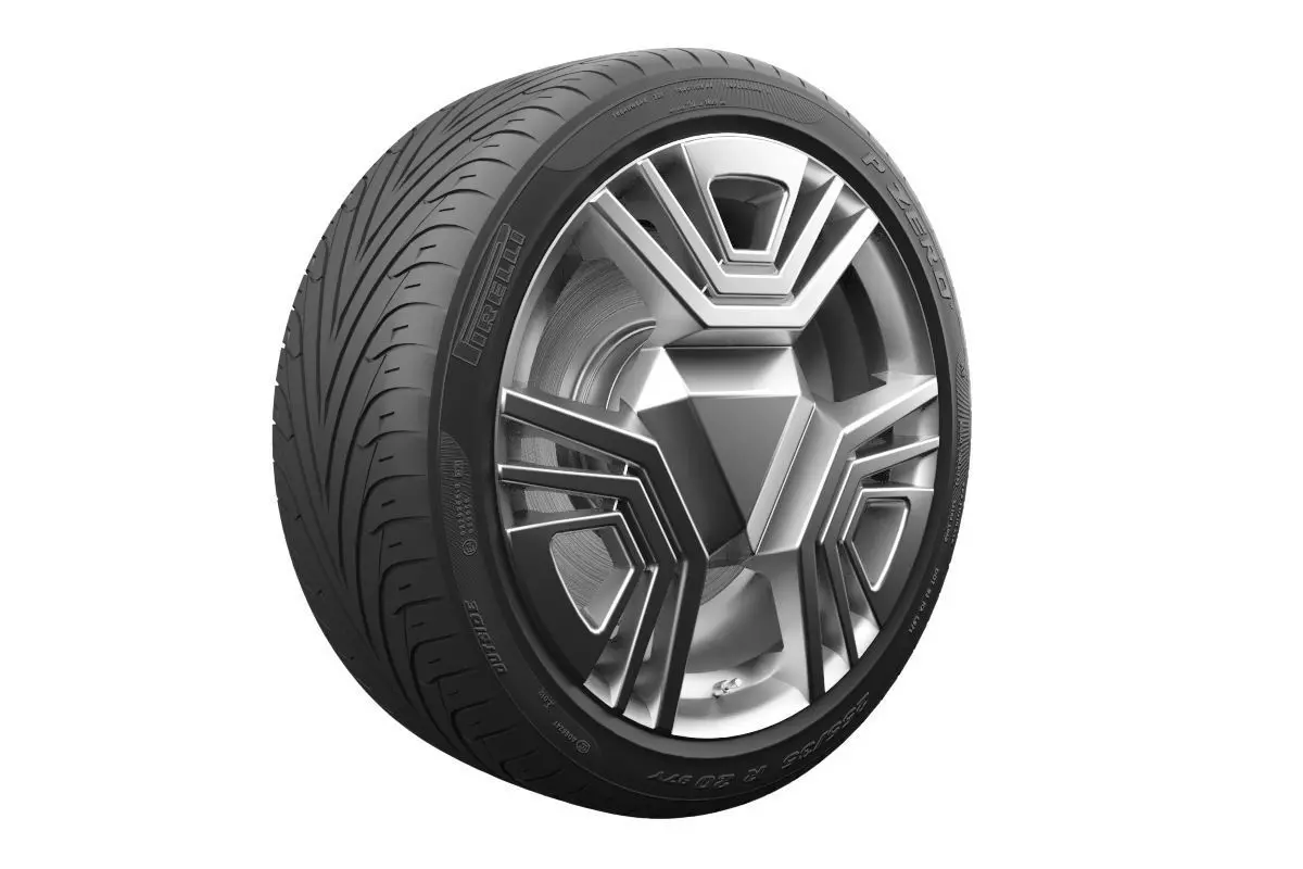 Realistic Tire 17 3D model