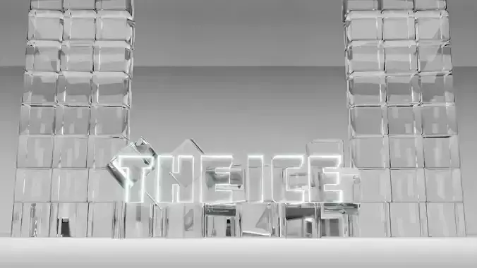 Ice animation Ice material full project
