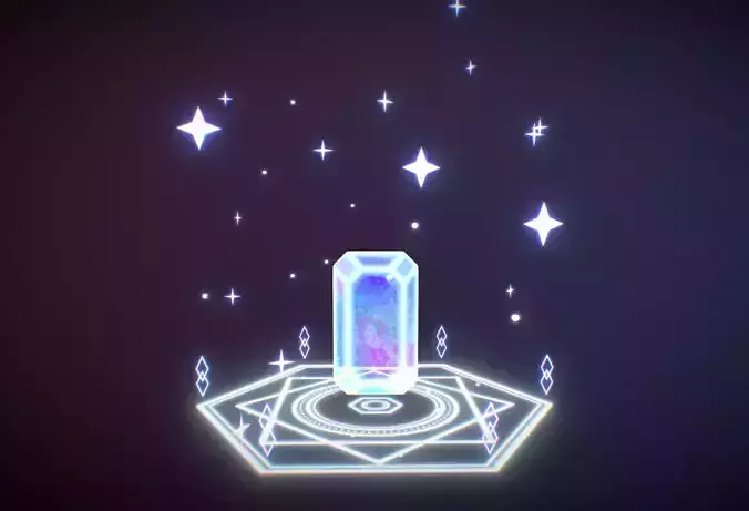 Magic Crystal Animated