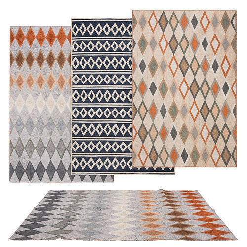 Rugs No 475 Low-poly 3D model
