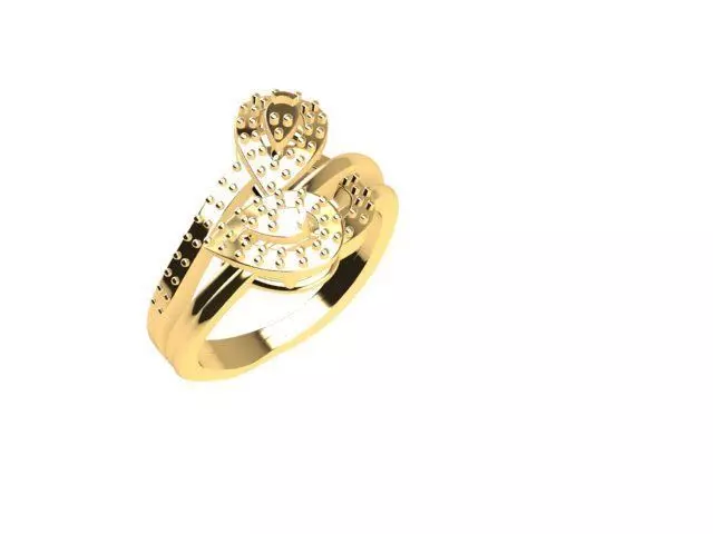 wedding band Free 3D print model